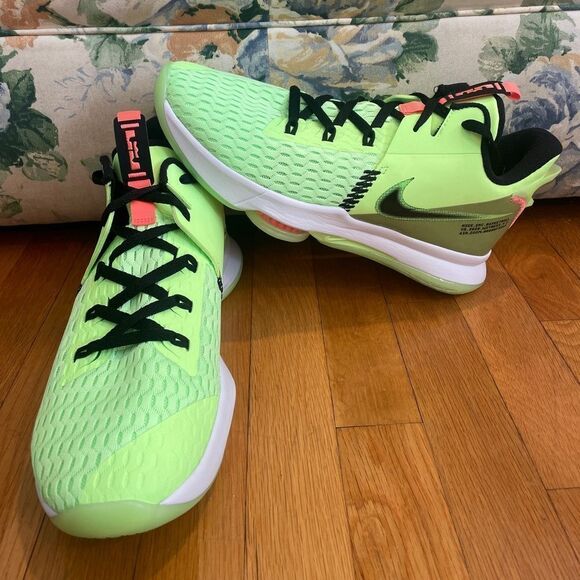 Nike Other - Nike Lebron Witness 5 Mens Size 10.5,11,12 Lime Green Black CQ9380 300 Grinch